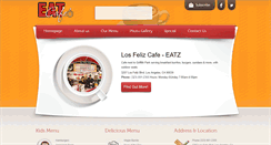 Desktop Screenshot of losfelizcafe.com